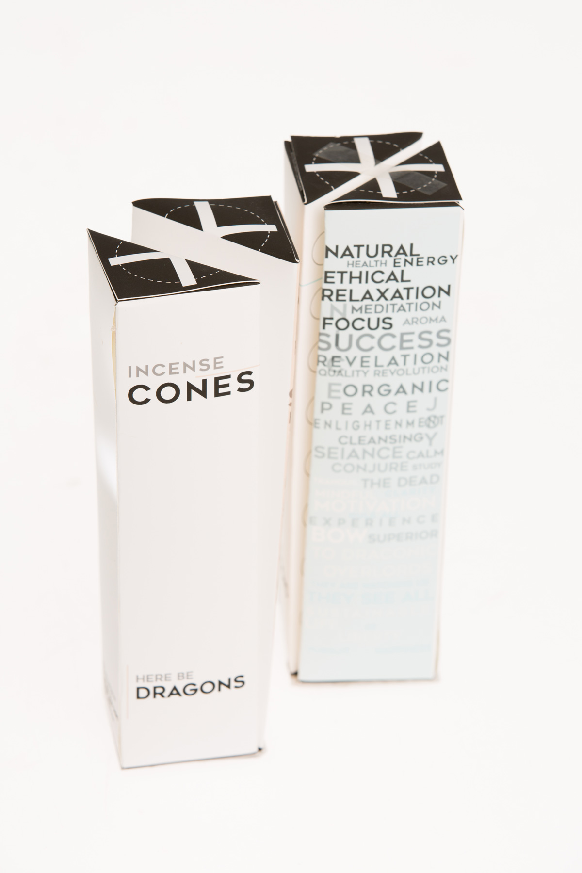 Here be Dragons Incense Cones